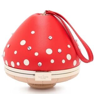 Kate Spade Blaze A Trail Mushroom Clutch Bag